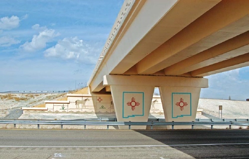 The Guadalupe County I-40 Overpass Bridges