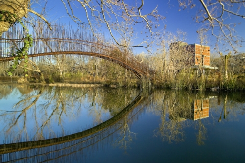 Juan Miro's Pedestrian Bridge